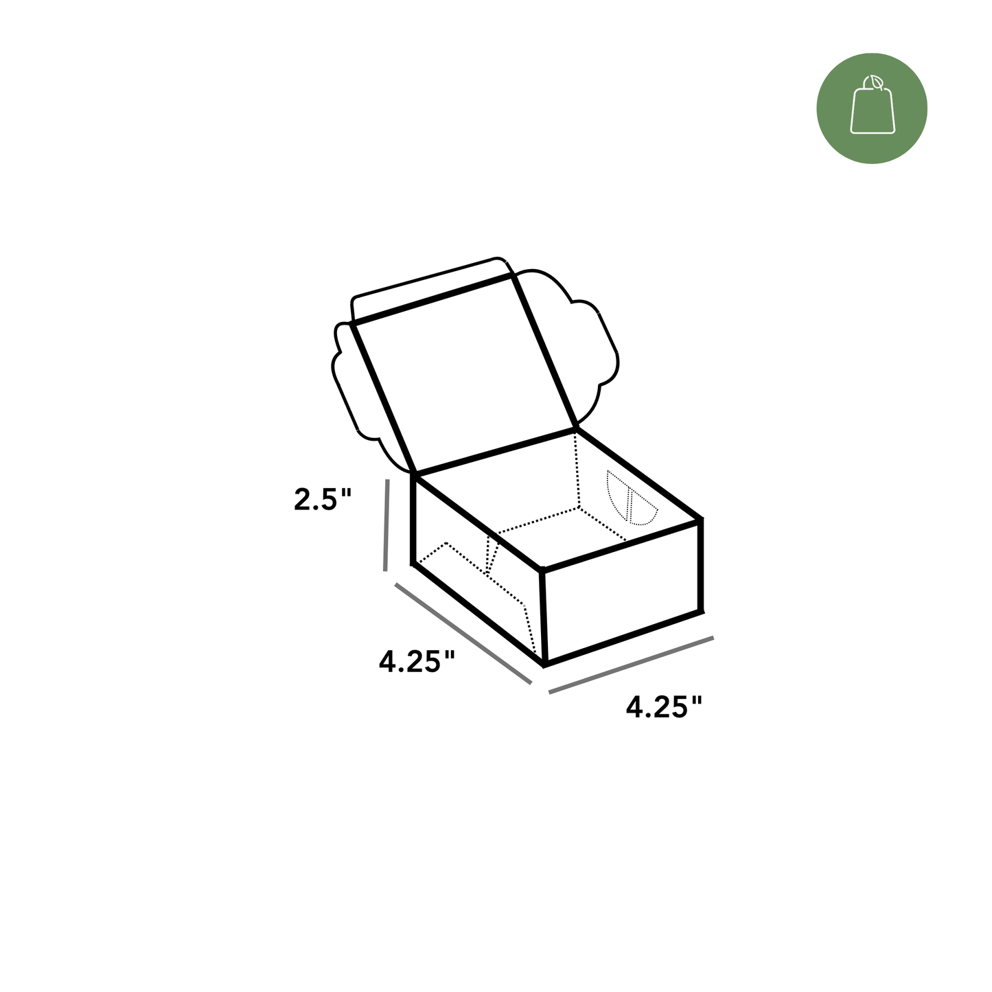 2 Pastries / Doughnut box