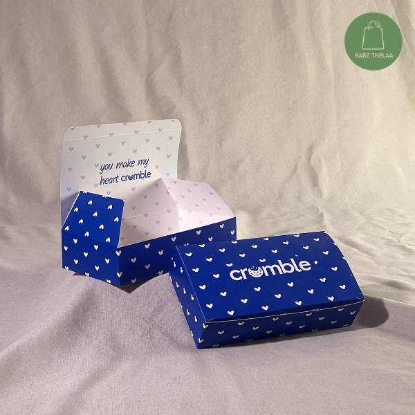 pack of 2 cookie box (Crumble Cookies)