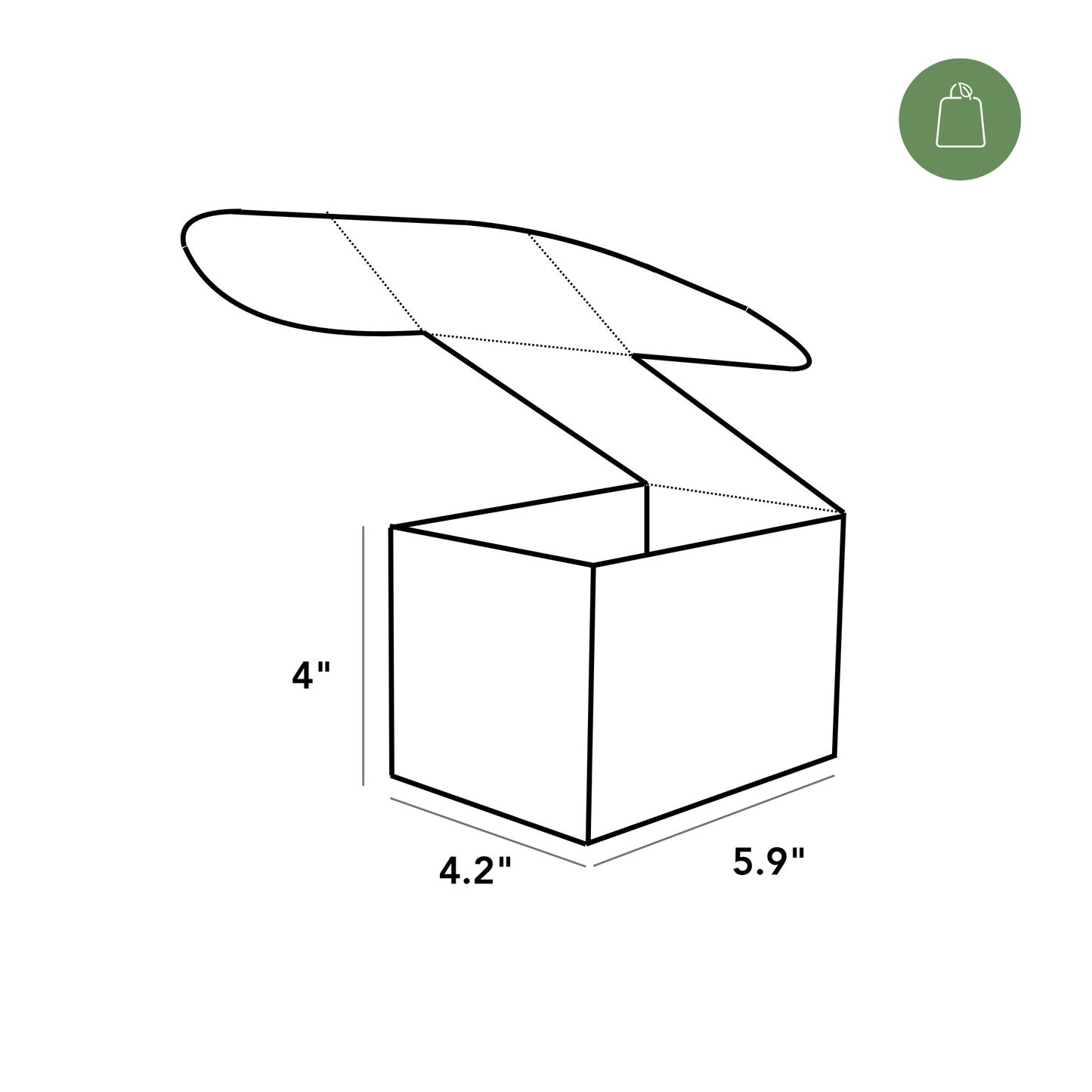 Flip Top Mailer Box 4