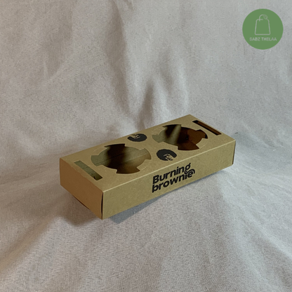 2 Cup Holder (Burning Brownies)