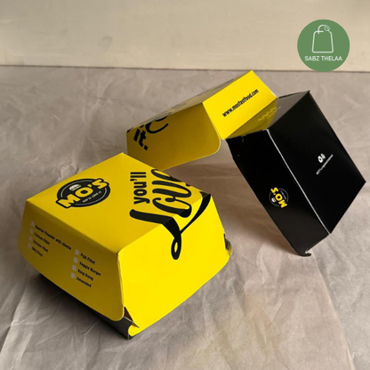 Small Burger Box (MO'S)
